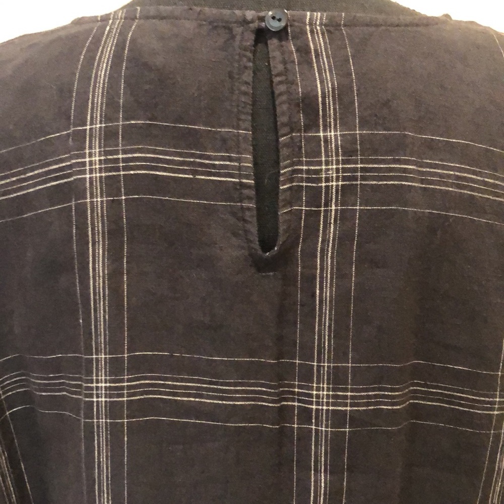 Eileen Fisher Organic Linen Dress/Tunic Size L. - Picture 4 of 9